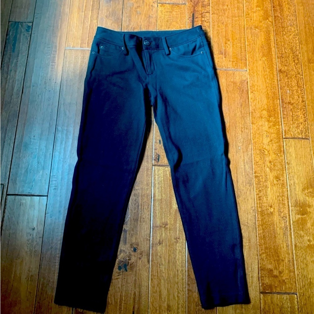 Lilly Pulitzer Ponte Pants 6 Women's Travel Jeans Black sz 4